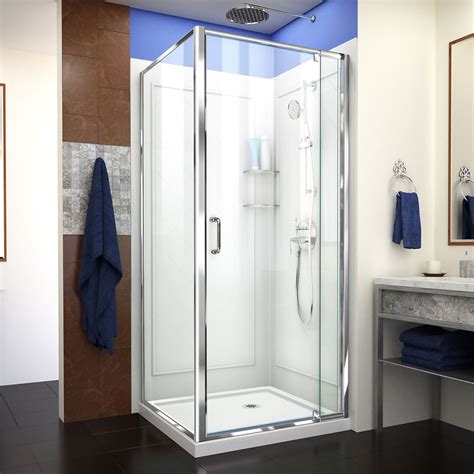 shower kit home depot|home depot prefabricated shower stalls.